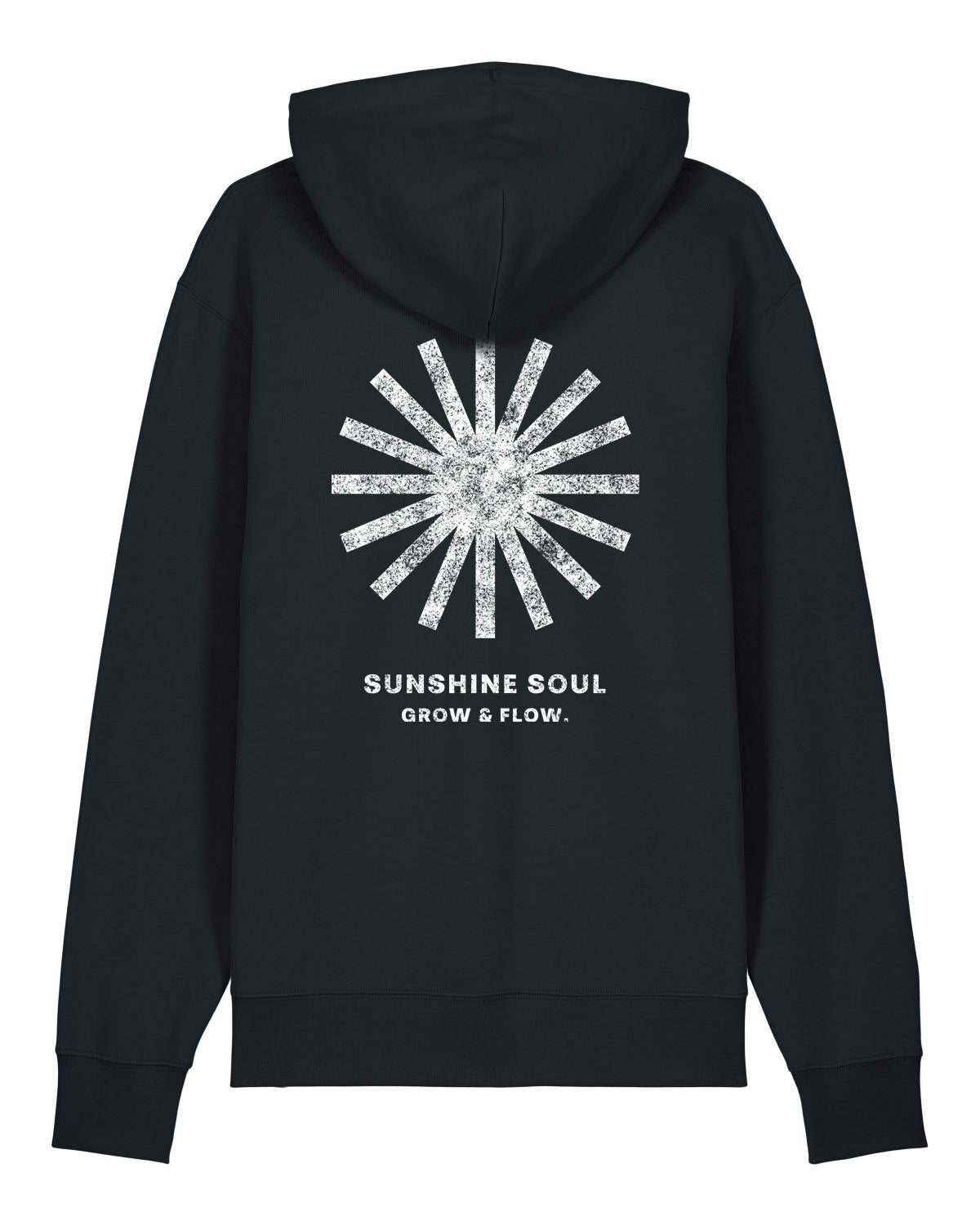 BIO HOODIE MIT BACKPRINT "SUNSOUL."