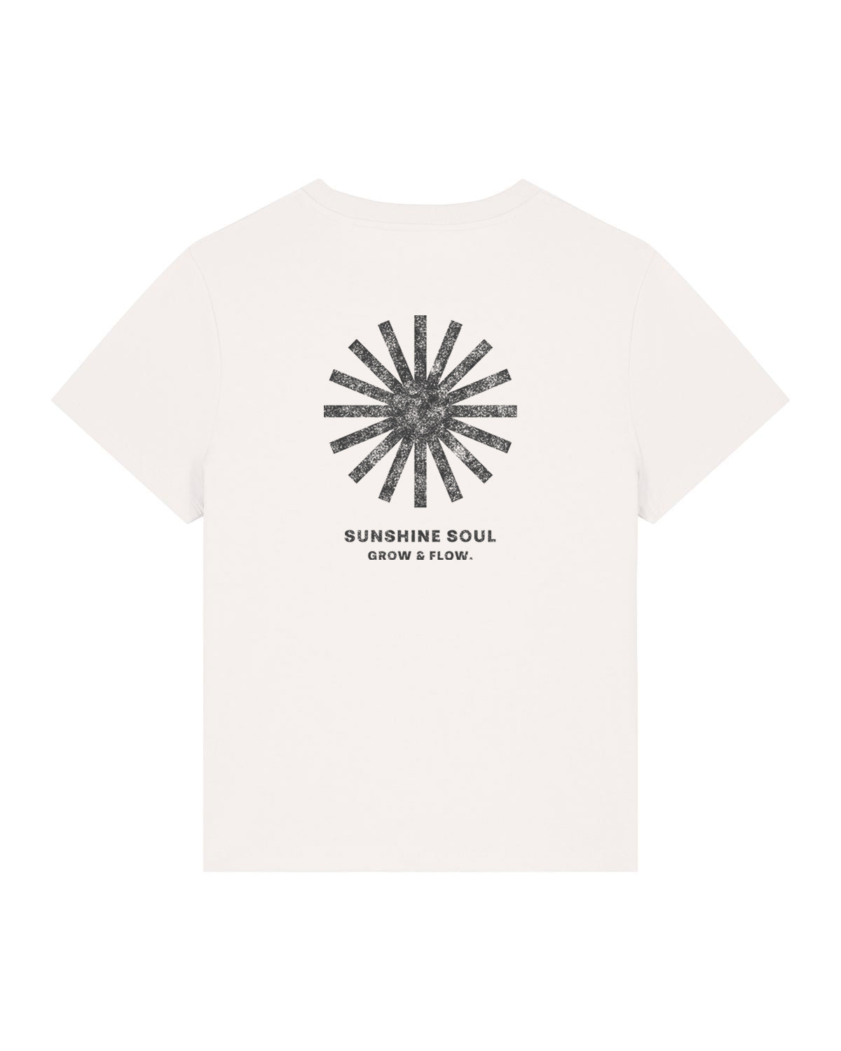 BIO T-SHIRT MIT BACKPRINT "SUNSOUL."