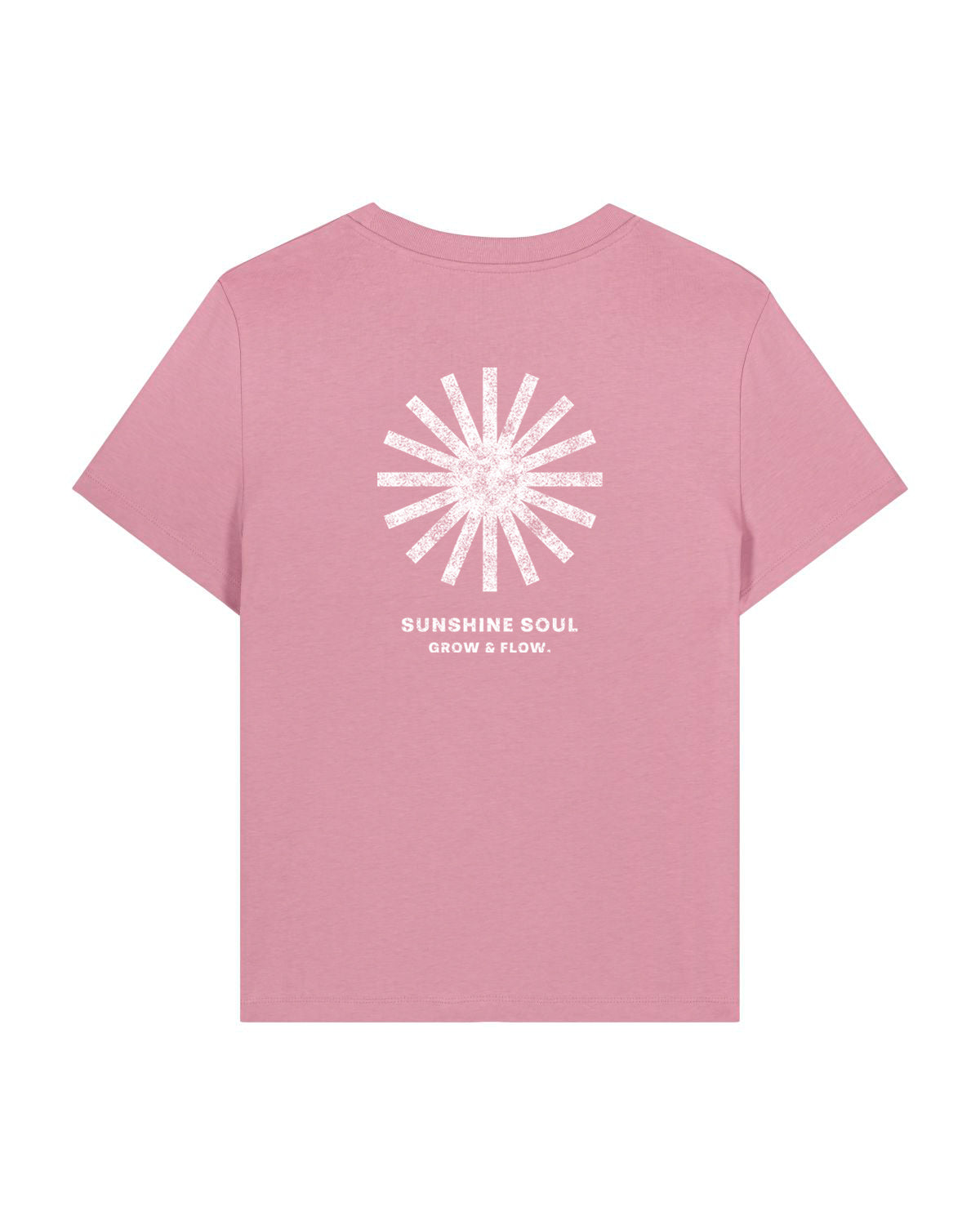 BIO T-SHIRT MIT BACKPRINT "SUNSOUL."