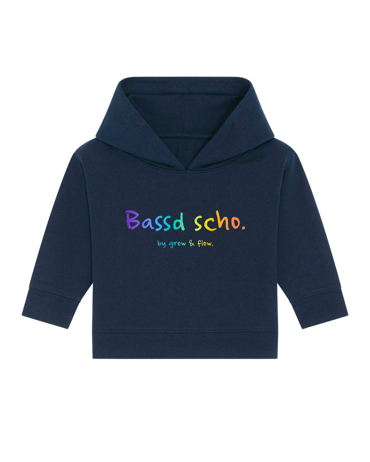 BIO-BABY HOODIE "BASSD SCHO."