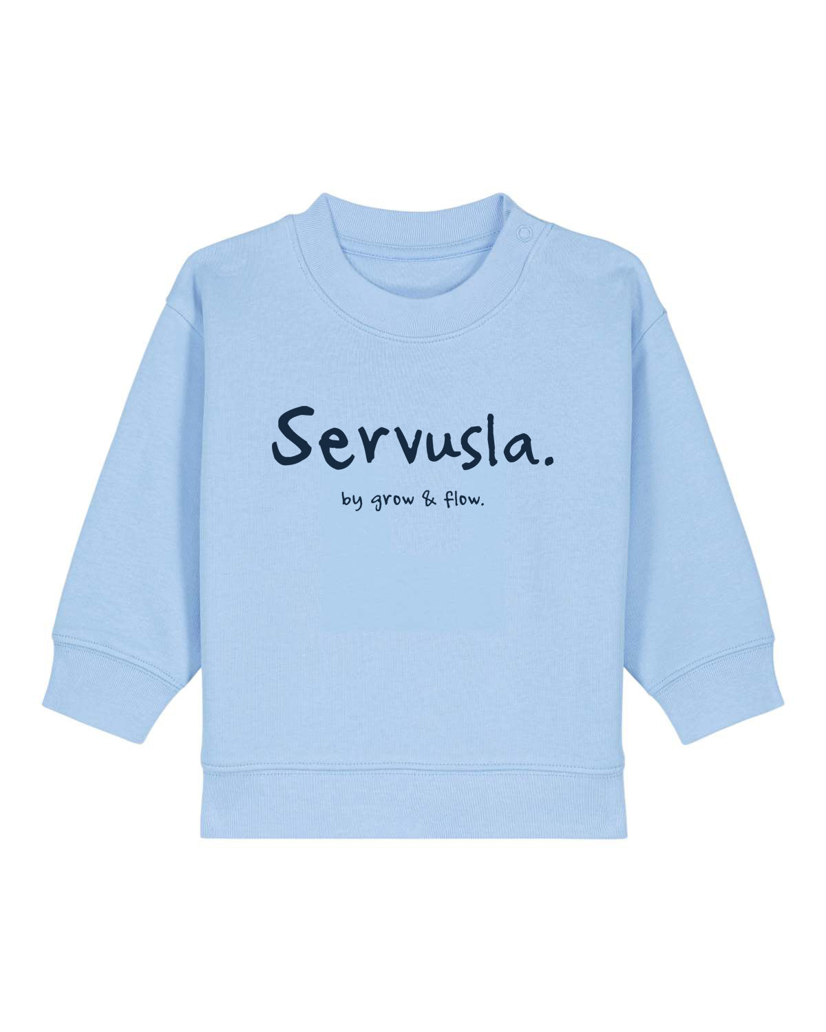 BIO-BABY SWEATSHIRT "SERVUSLA."