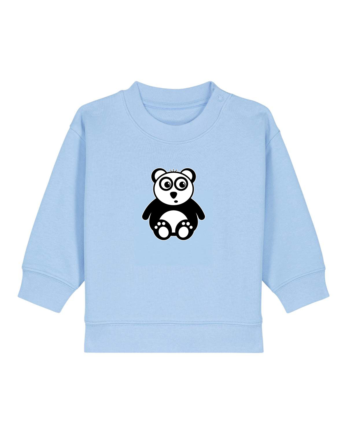 BIO-BABY SWEATSHIRT "PANDA PURE."