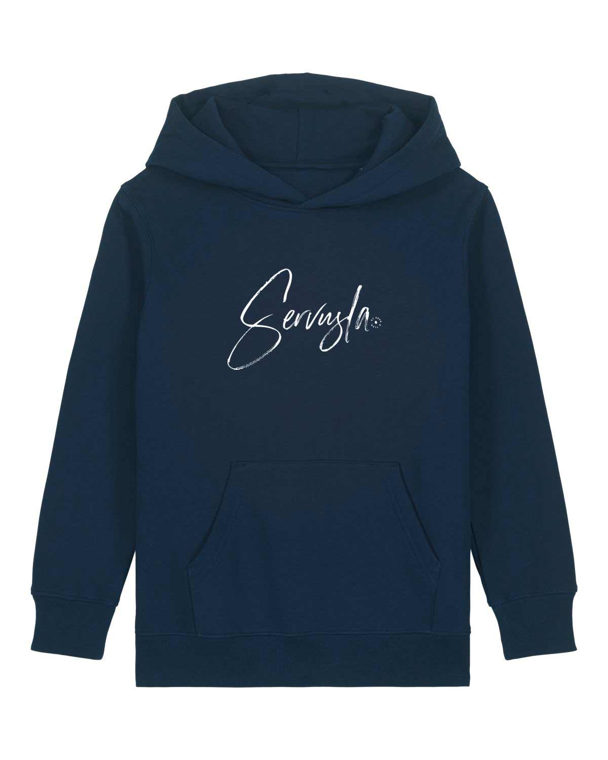 BIO-KINDER HOODIE "SERVUSLA."