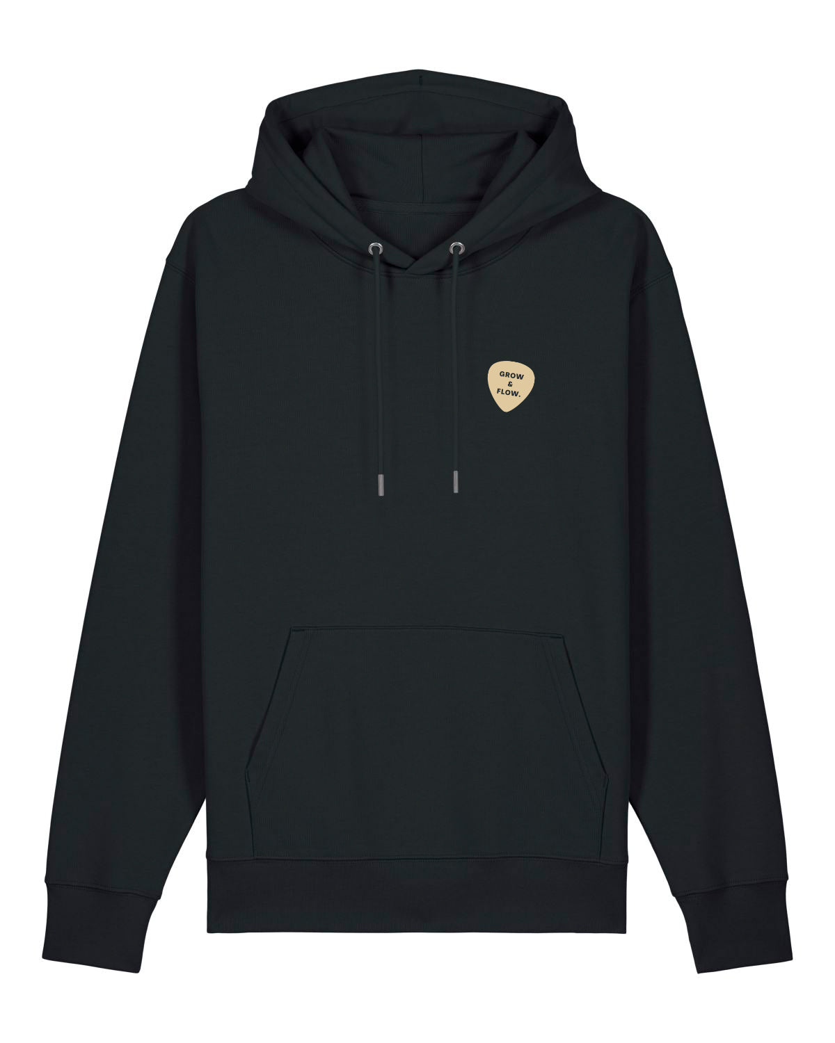 BIO HOODIE MIT BACKPRINT "THREE GREAT CHORDS."