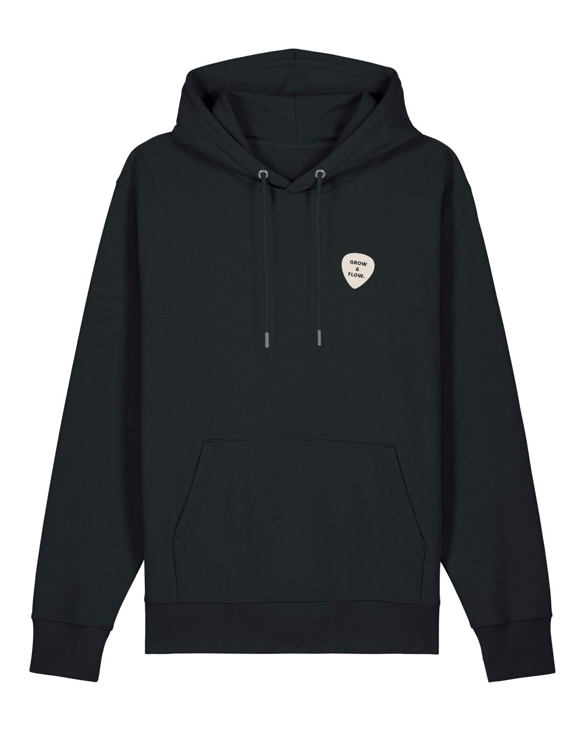 BIO HOODIE MIT BACKPRINT "THREE GREAT CHORDS."