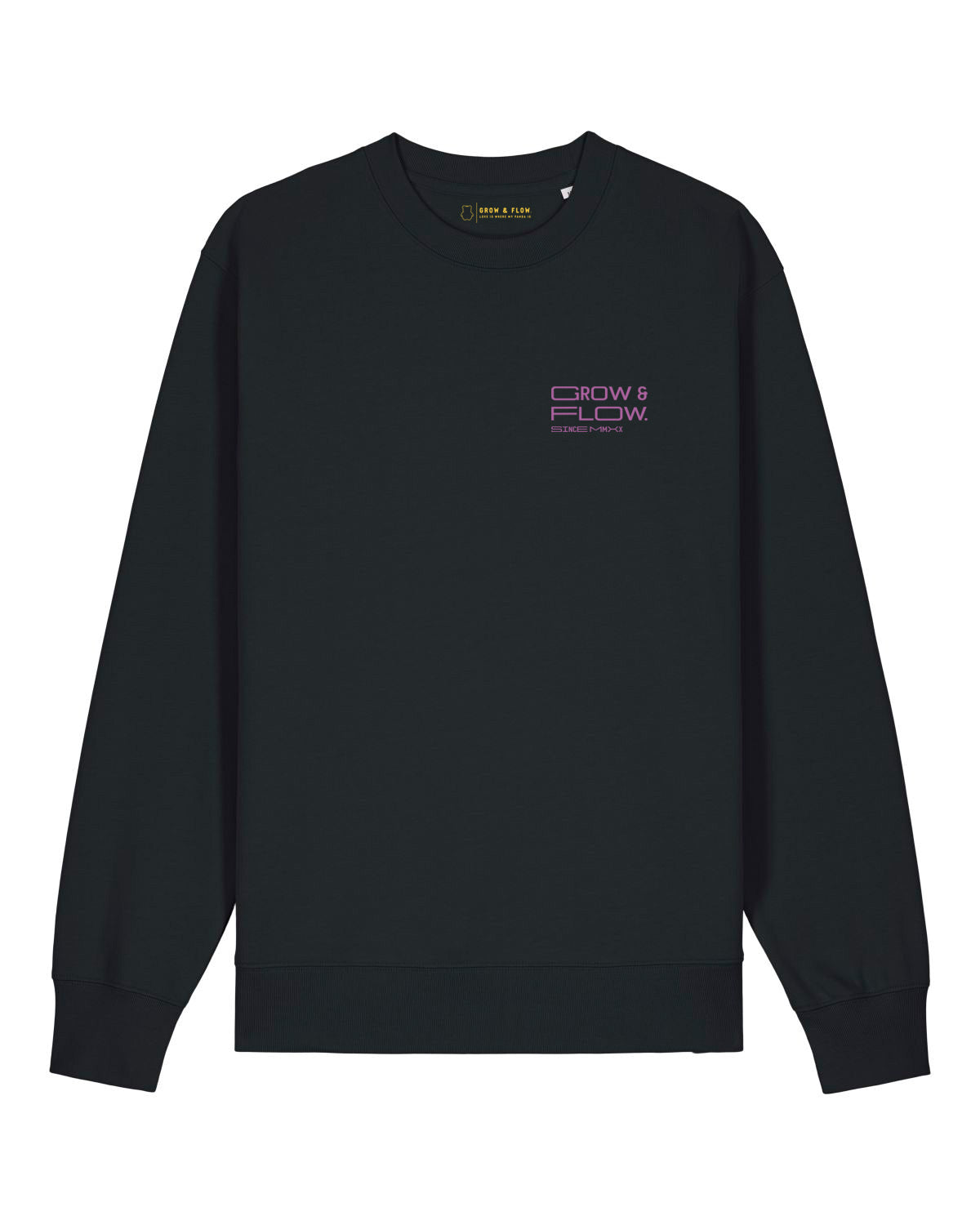 BIO CREWNECK-SWEATSHIRT "WARPED."