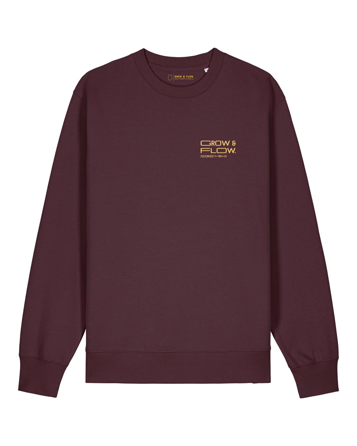 BIO CREWNECK-SWEATSHIRT "WARPED."