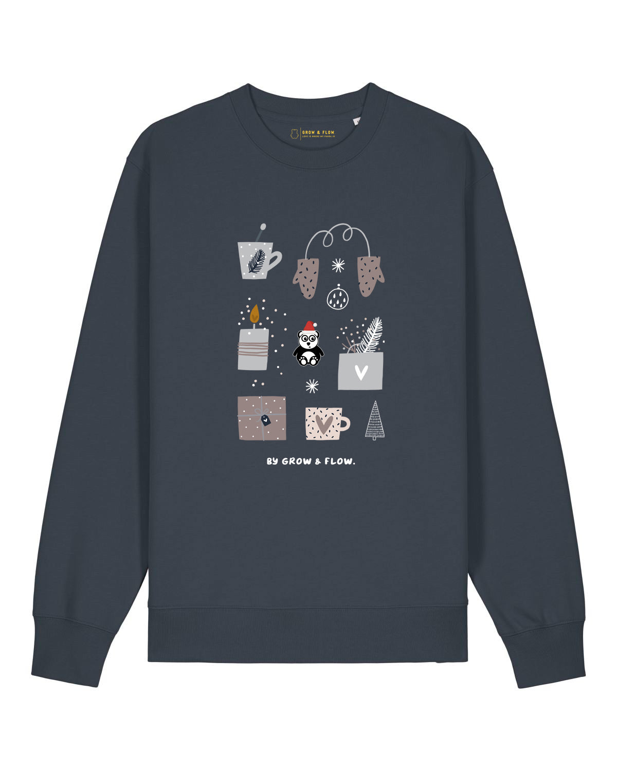 BIO CREWNECK-SWEATSHIRT "X-MAS."