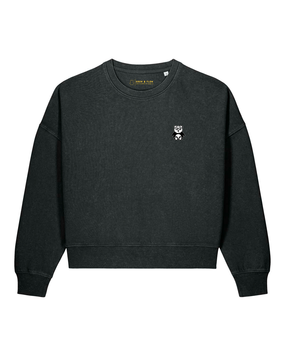 BIO FRAUEN SWEATSHIRT "PURE.PANDA."