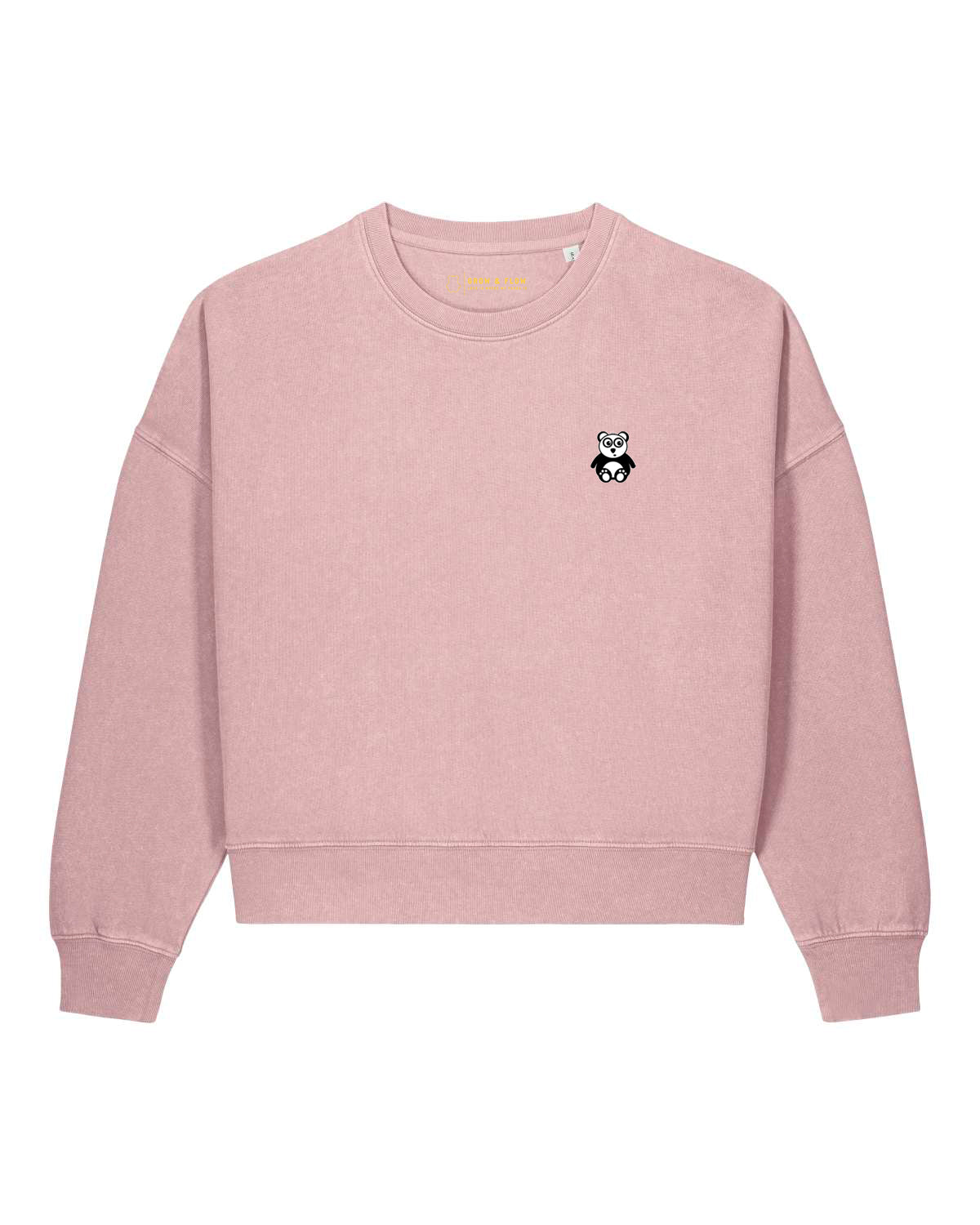 BIO FRAUEN SWEATSHIRT "PURE.PANDA."