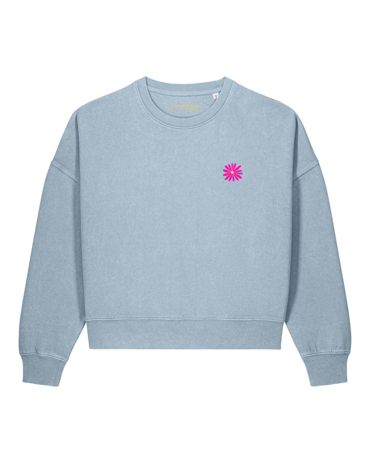 BIO FRAUEN SWEATSHIRT MIT BACKPRINT "MARTINI."