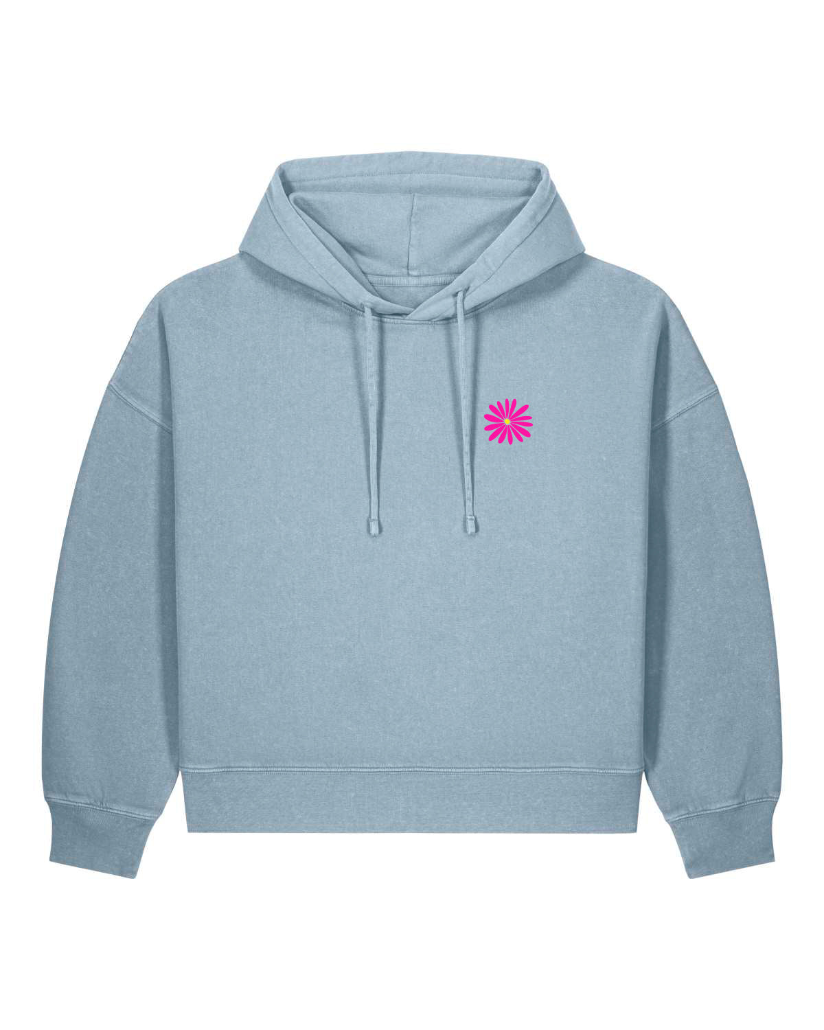 BIO FRAUEN HOODIE MIT BACKPRINT "MARTINI."