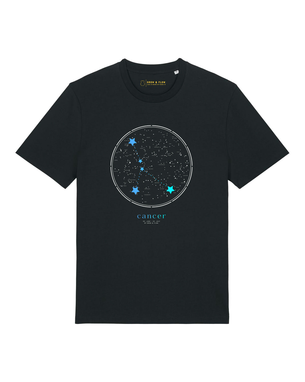 BIO T-SHIRT GENDERNEUTRAL. "KREBS."
