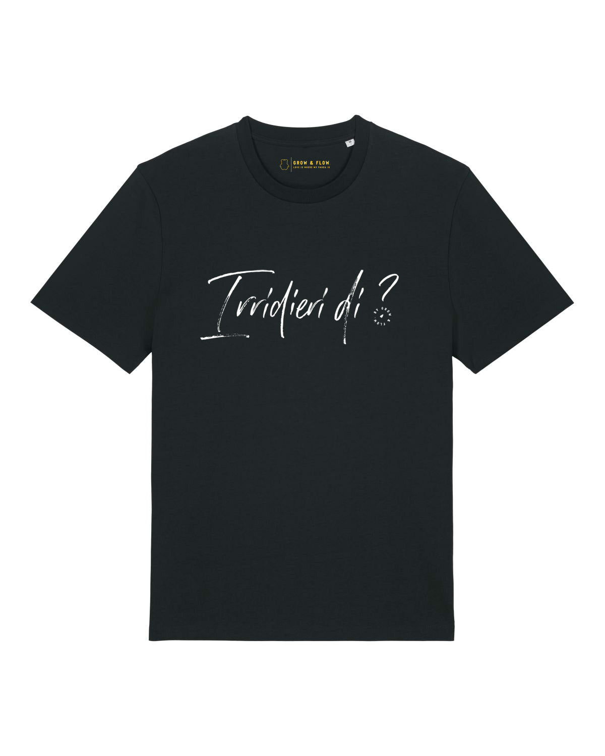 BIO T-SHIRT "IRRIDIERI DI?"