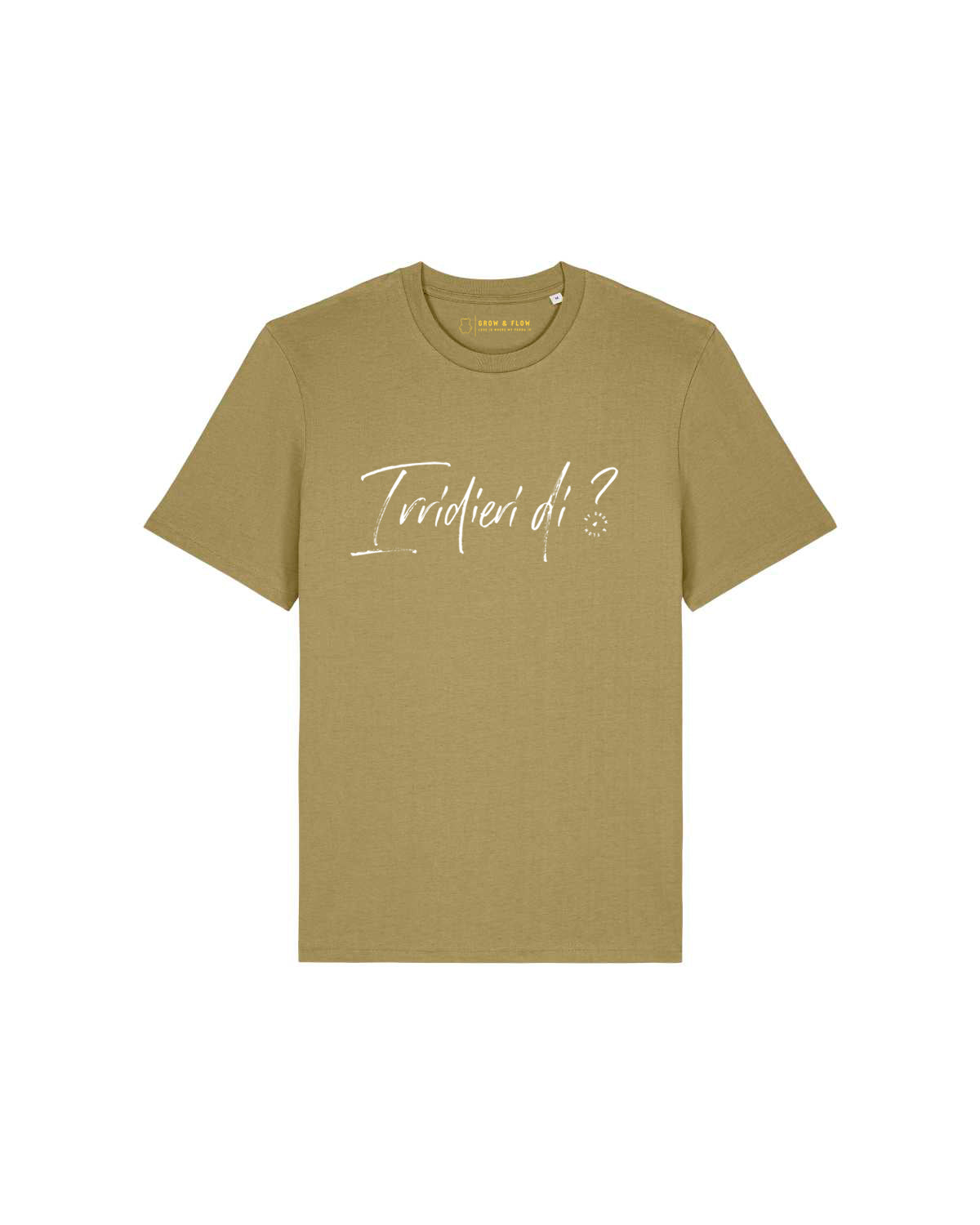 BIO T-SHIRT "IRRIDIERI DI?"