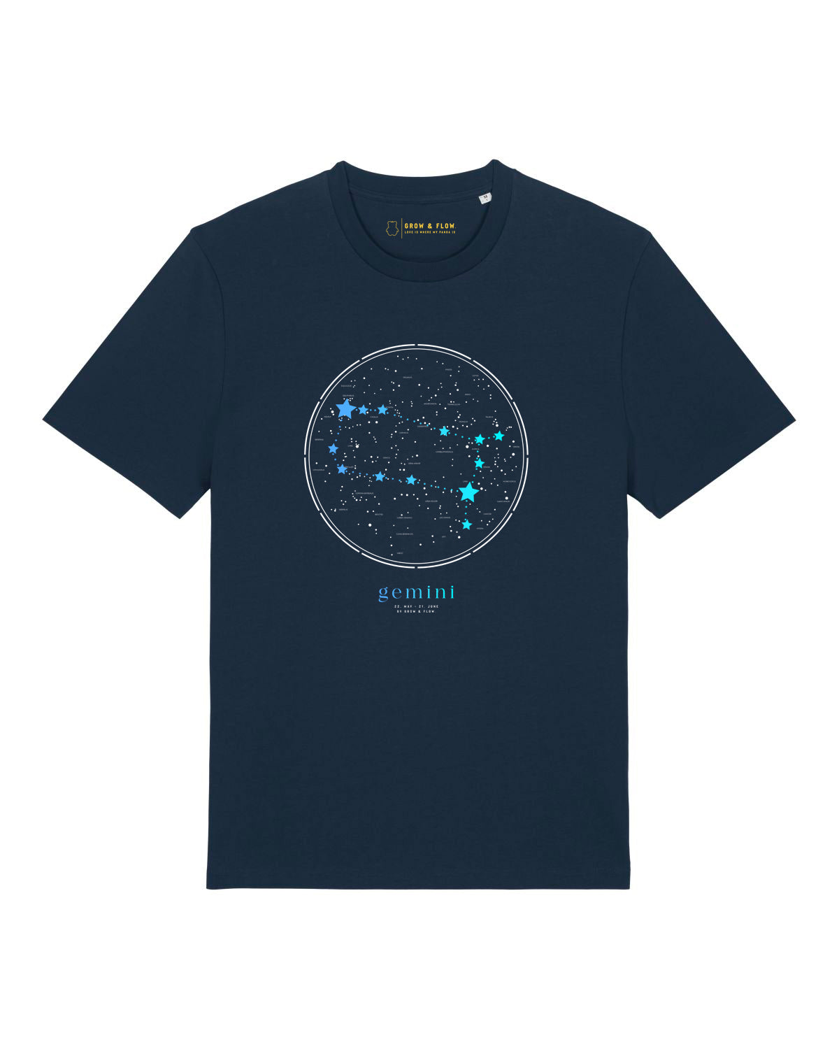BIO T-SHIRT GENDERNEUTRAL. "ZWILLING."