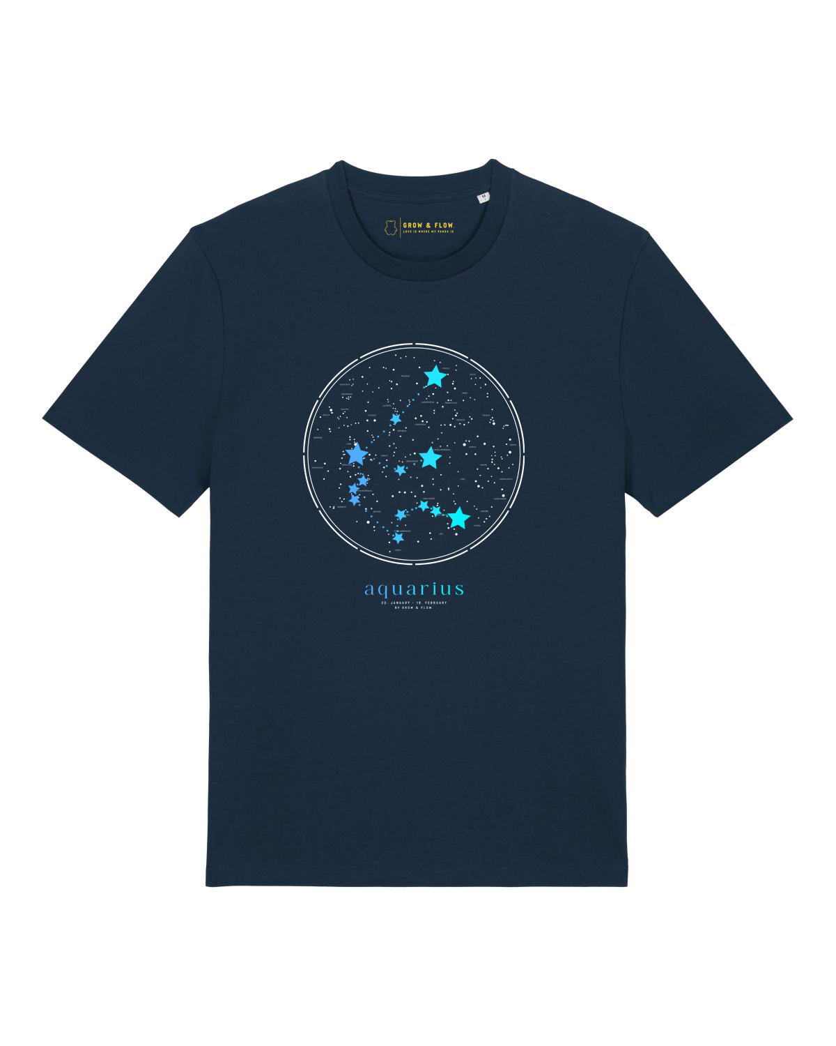 BIO T-SHIRT GENDERNEUTRAL "WASSERMANN."