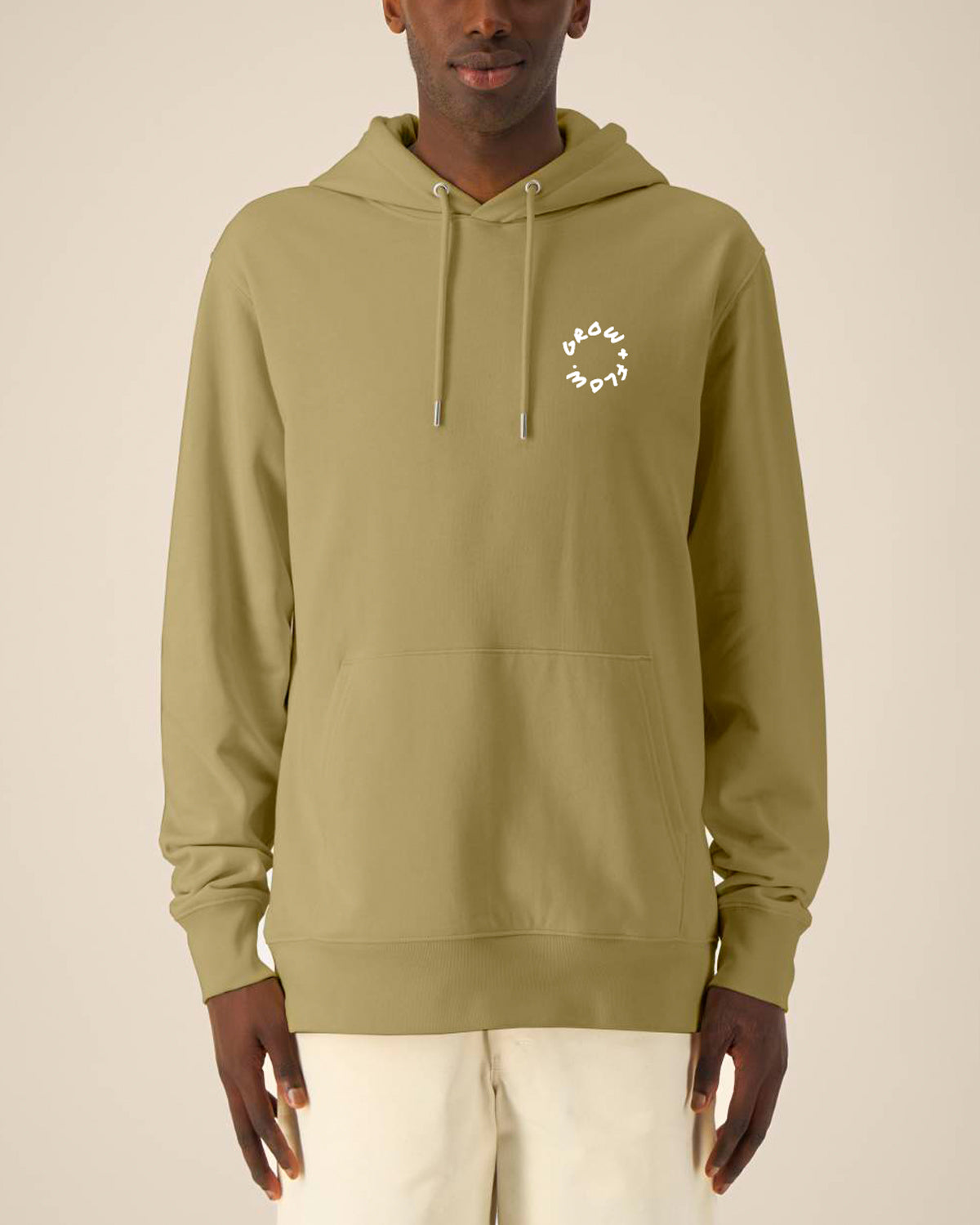 BIO HOODIE MIT BACKPRINT "BASSD SCHO 2.0."