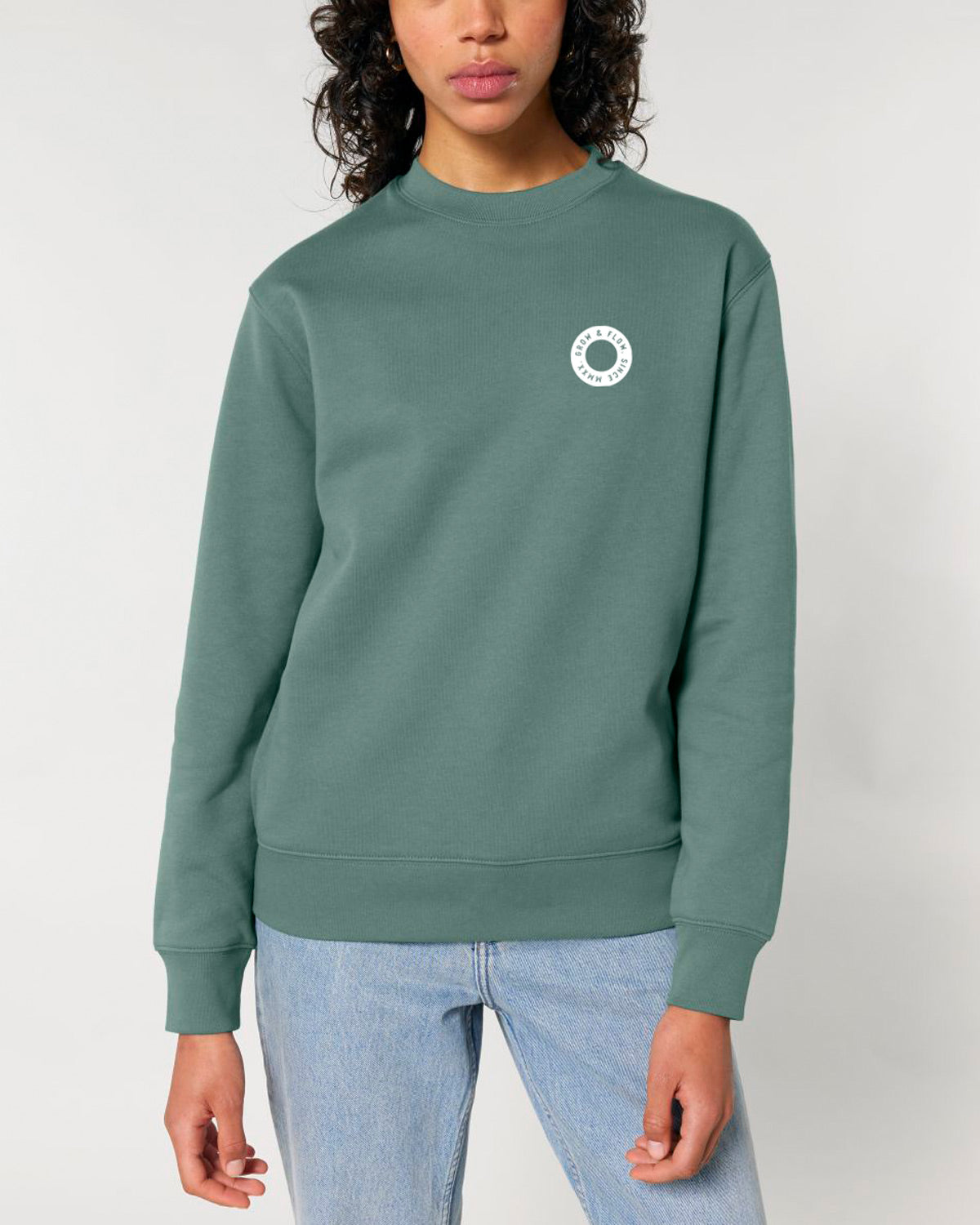 BIO CREWNECK-SWEATSHIRT "MMXX CIRCLE."