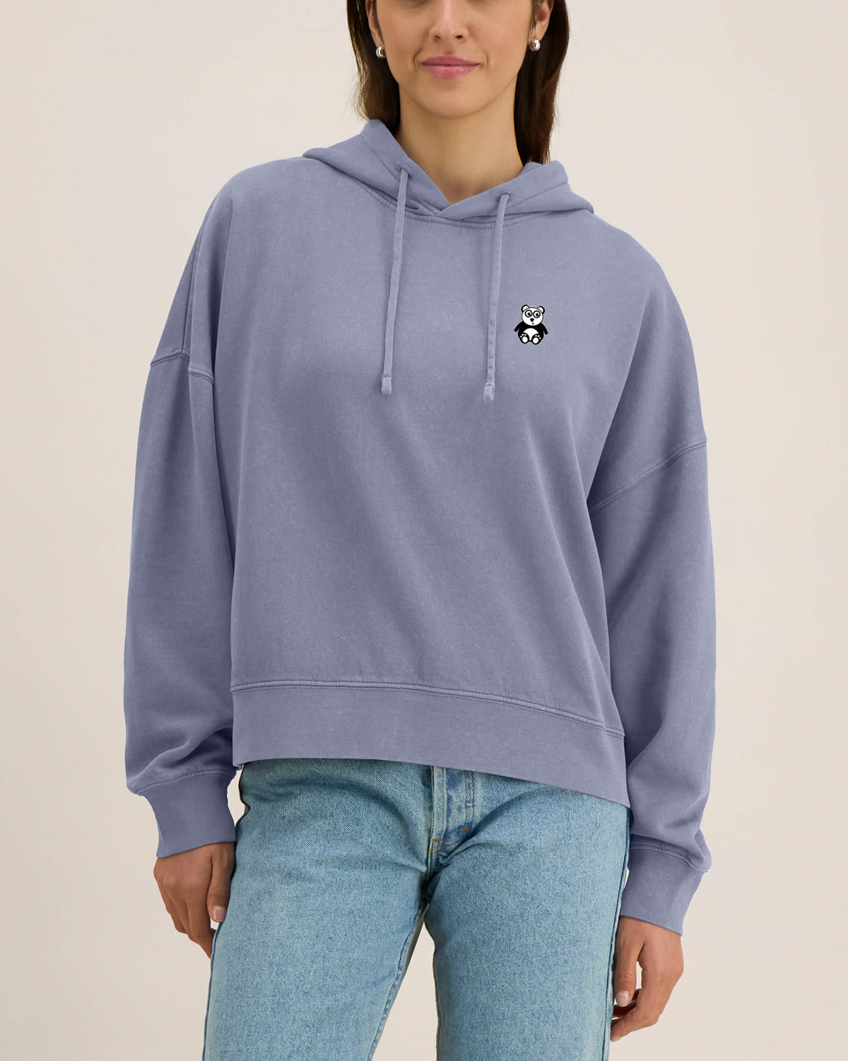 BIO FRAUEN HOODIE "PURE.PANDA."