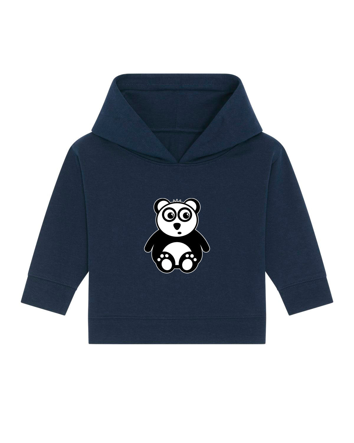 BIO-BABY HOODIE "PURE. PANDA."