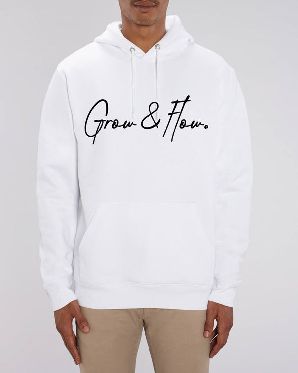 BIO HOODIE "HORIZON. SIGNED. BLACK."