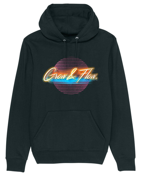 BIO HOODIE "GROW & FLOW. GOES 80S."