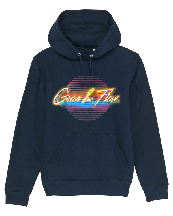 BIO HOODIE "GROW & FLOW. GOES 80S."
