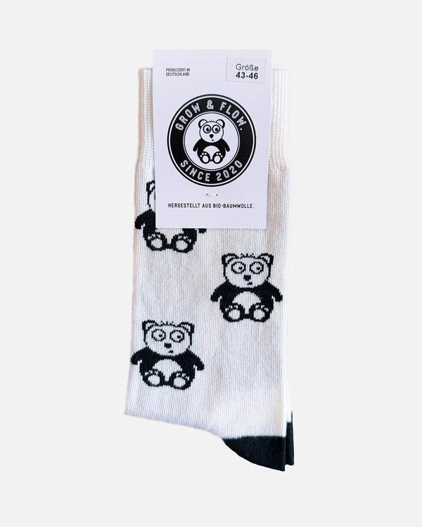 BIO-PANDASOCKEN "PANDA. EVERYWHERE." GENDERNEUTRAL.