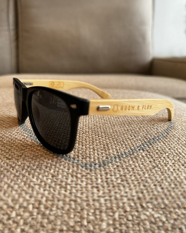 SONNENBRILLE AUS FSC BAMBUS MIT RCS RECYCELTEM KUNSTSTOFF