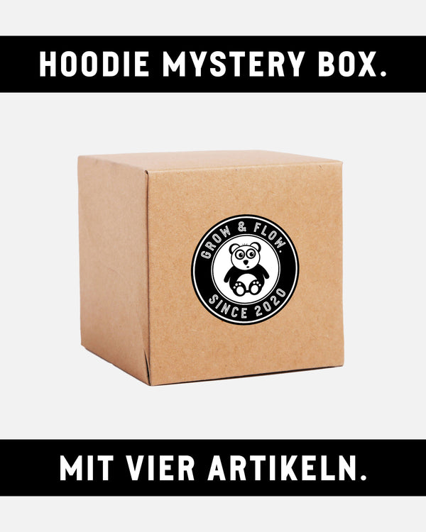 PANDA HOODIE MYSTERY BOX. - 4 ARTIKEL