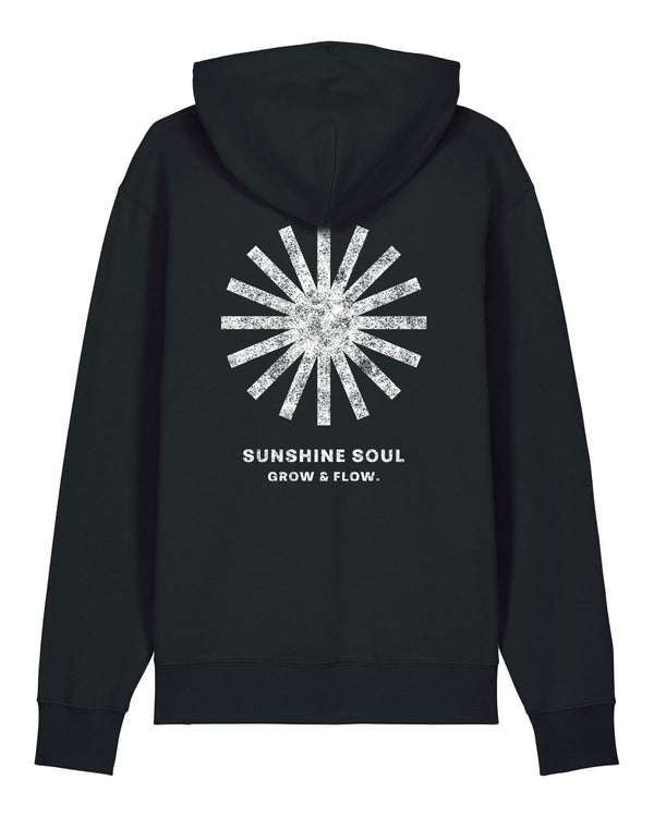 BIO HOODIE WITH BACKPRINT "SUNSOUL."