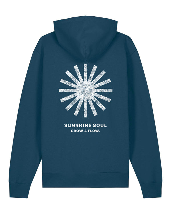 BIO HOODIE WITH BACKPRINT "SUNSOUL."