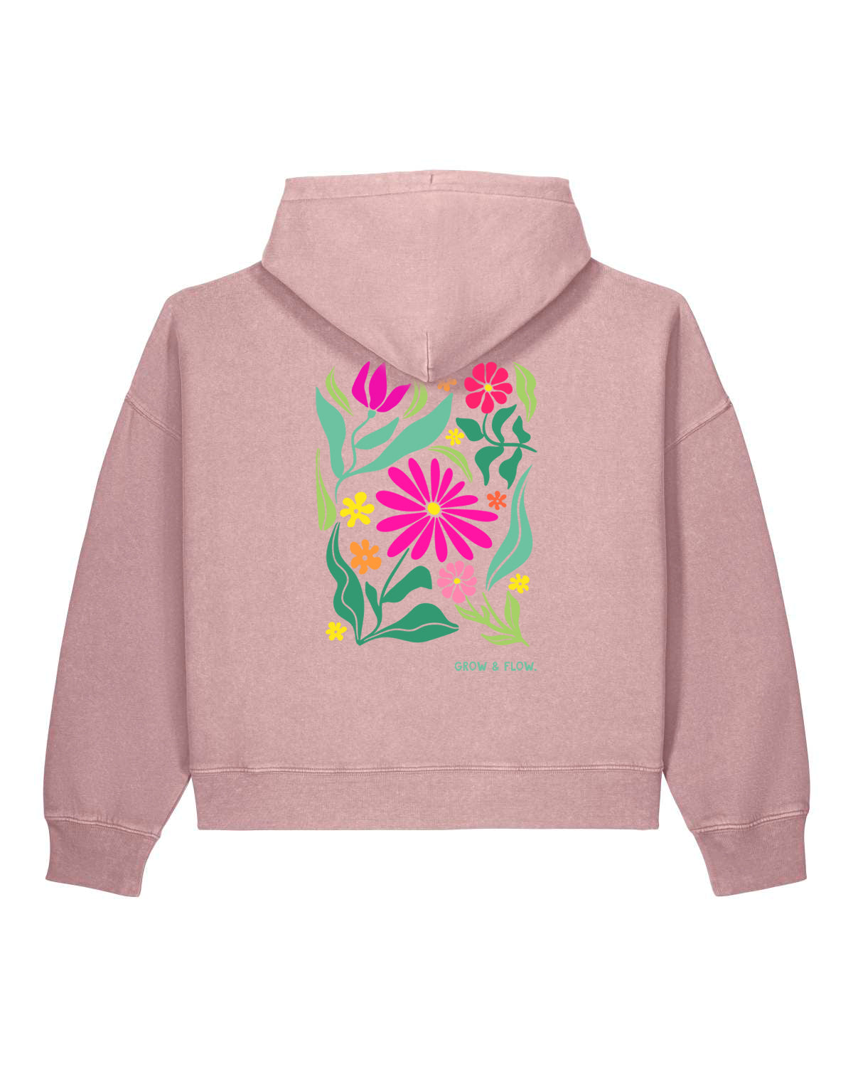 BIO FRAUEN HOODIE MIT BACKPRINT "MARTINI."