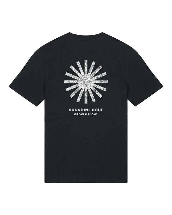 BIO T-SHIRT WITH BACKPRINT "SUNSOUL."