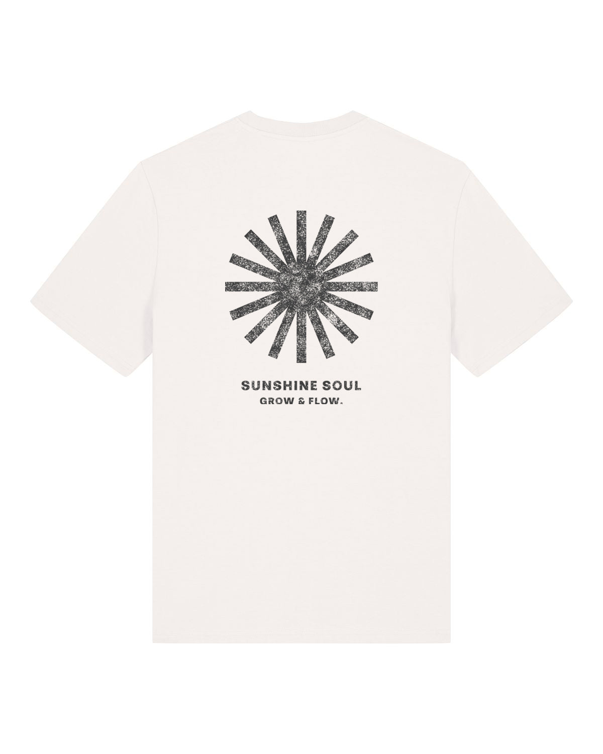 BIO T-SHIRT MIT BACKPRINT "SUNSOUL."