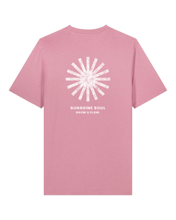 BIO T-SHIRT WITH BACKPRINT "SUNSOUL."