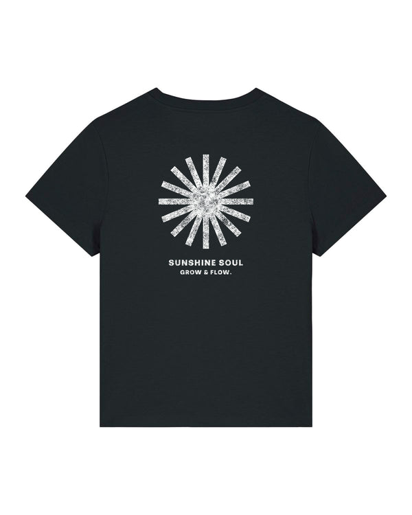 BIO T-SHIRT WITH BACKPRINT "SUNSOUL."
