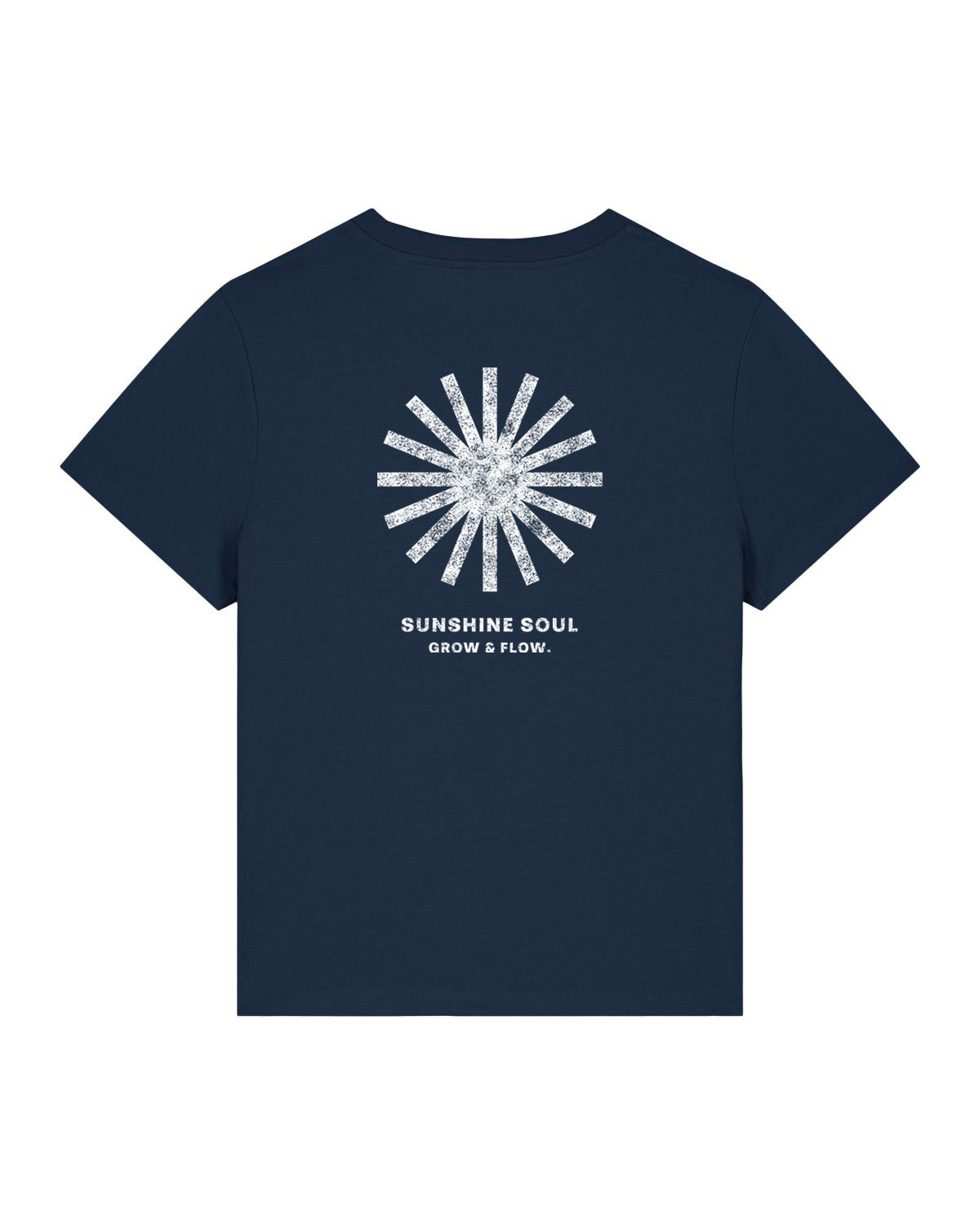 BIO T-SHIRT MIT BACKPRINT "SUNSOUL."