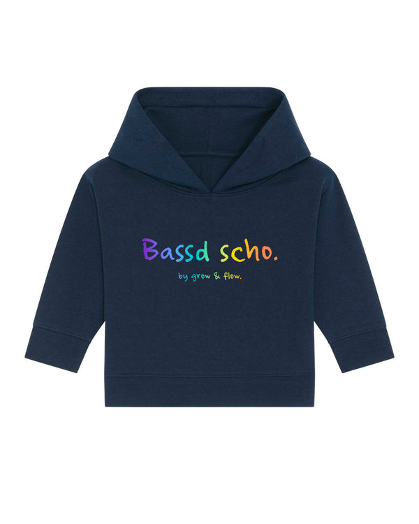BIO-BABY HOODIE "BASSD SCHO."