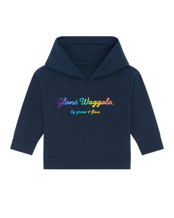 BIO-BABY HOODIE "GLANS WAGGALA."