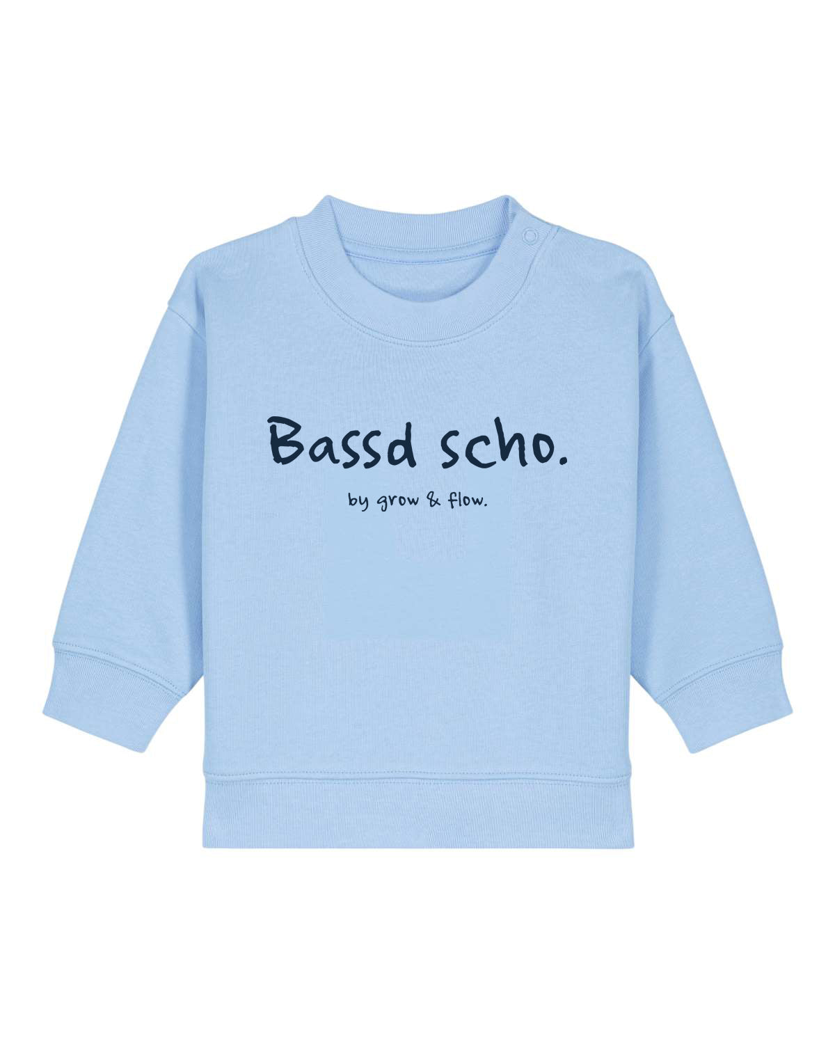 BIO-BABY SWEATSHIRT "BASSD SCHO."