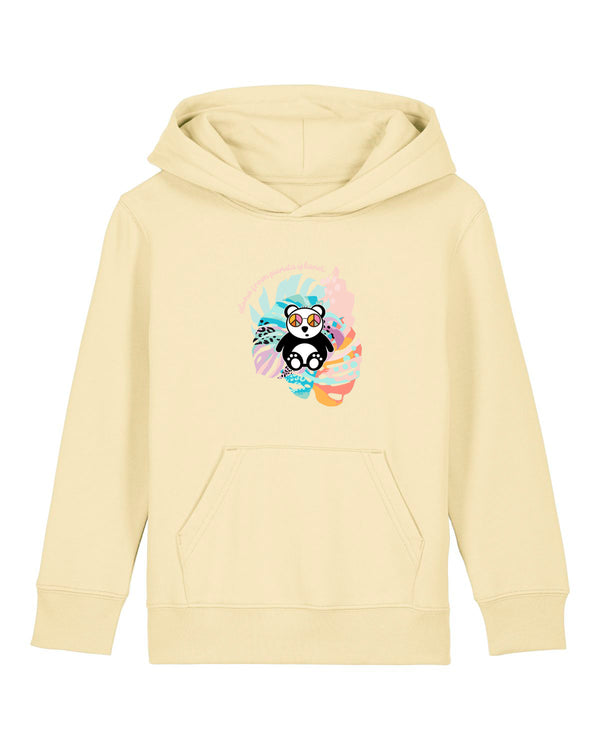 BIO-KIDS HOODIE "LOVE.PANDA.PEACE."