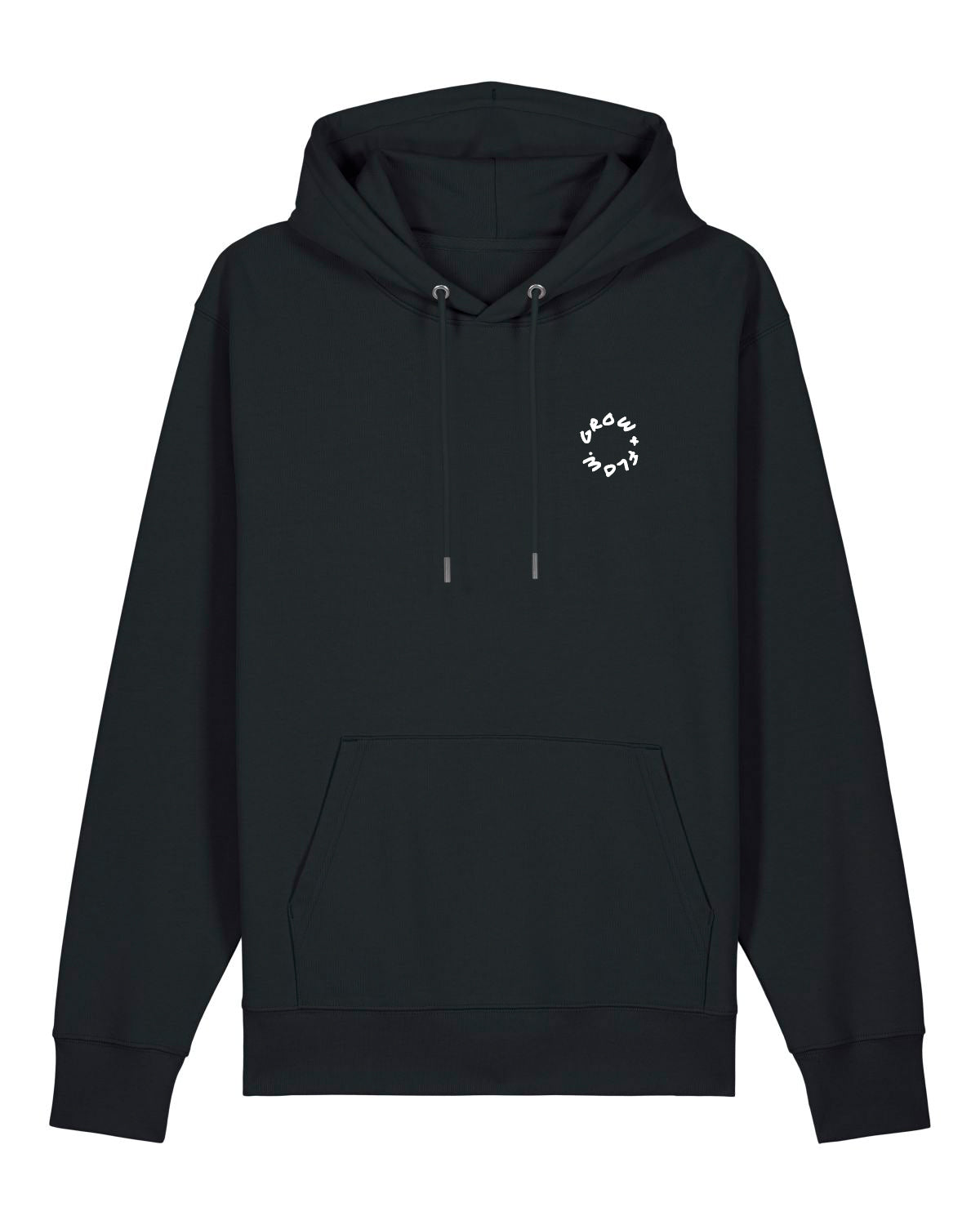 BIO HOODIE MIT BACKPRINT "SERVUSLA 2.0."