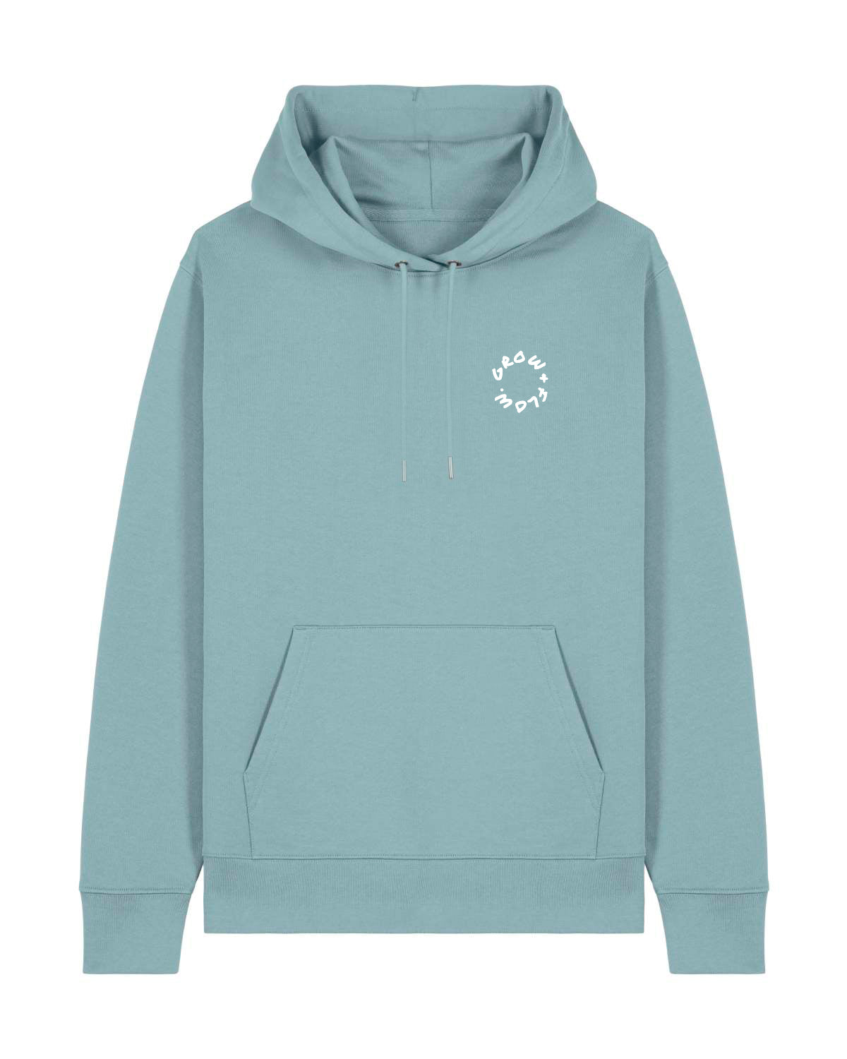 BIO HOODIE MIT BACKPRINT "SERVUSLA 2.0."