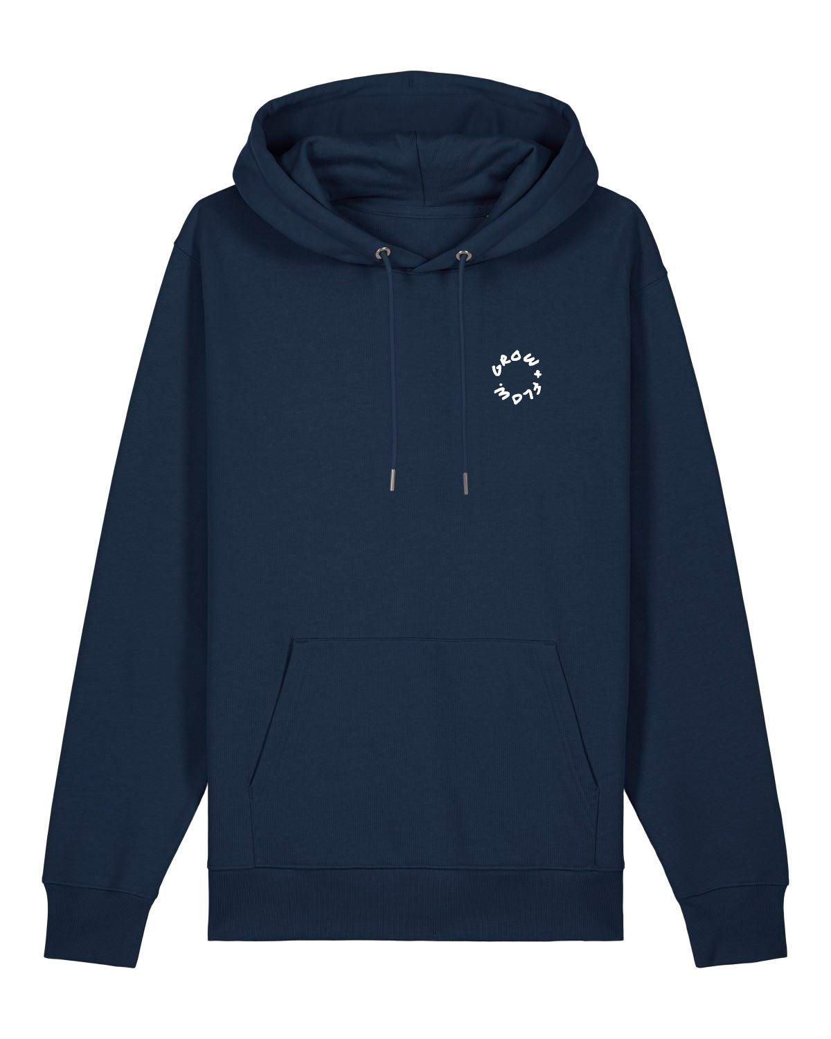 BIO HOODIE MIT BACKPRINT "SERVUSLA 2.0."