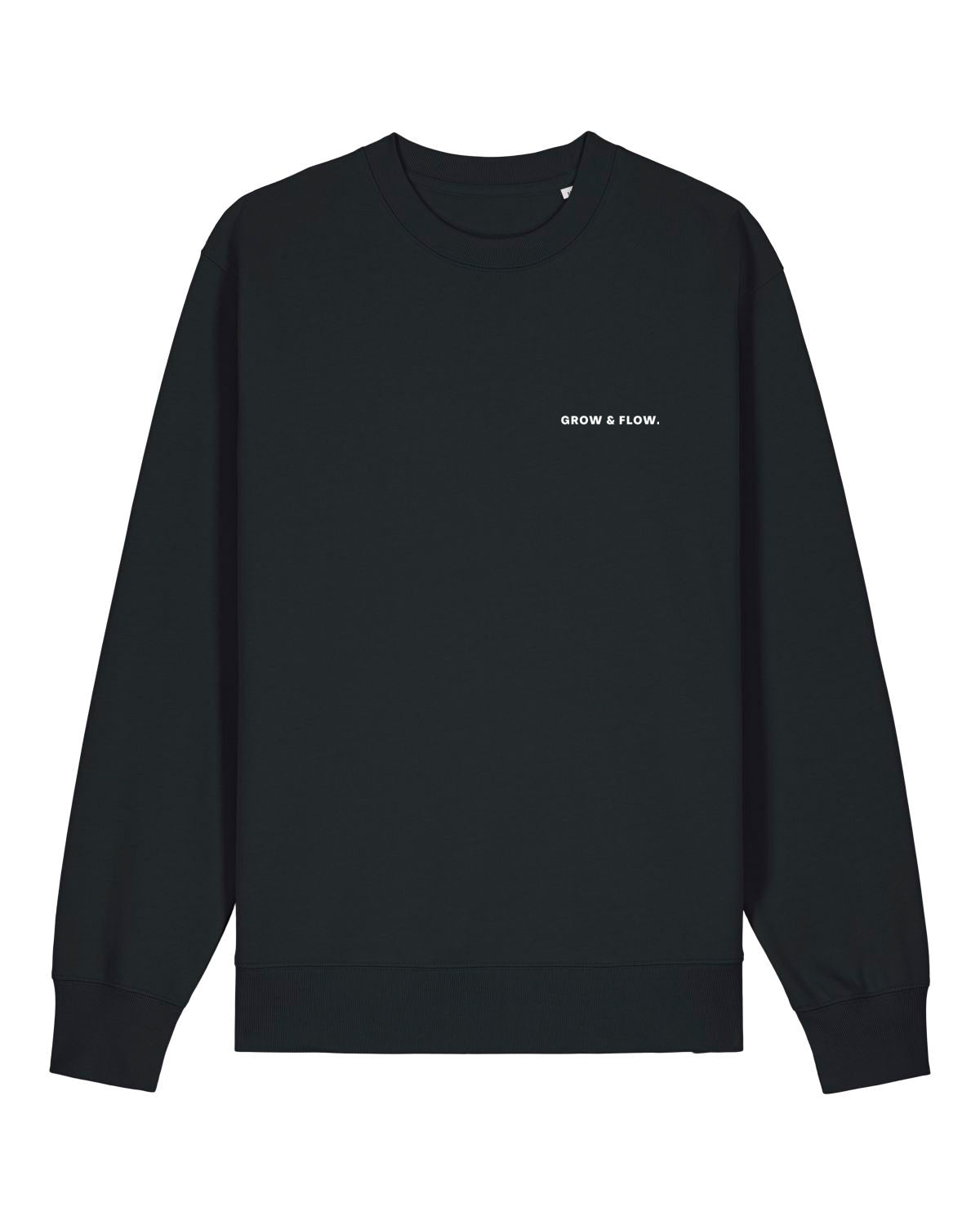 BIO CREWNECK-SWEATSHIRT MIT BACKPRINT "SUNSOUL."