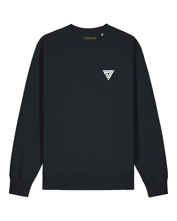 BIO CREWNECK-SWEATSHIRT "TRIQUETROUS."