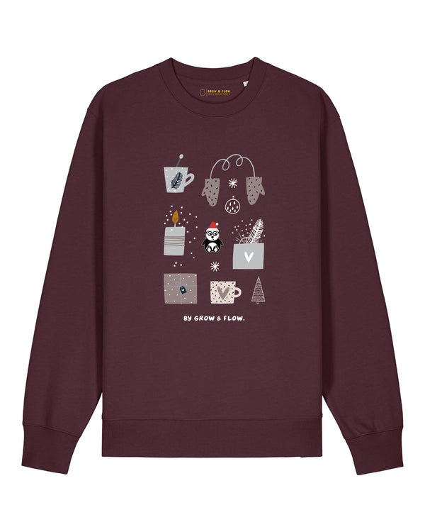 BIO CREWNECK-SWEATSHIRT "X-MAS."