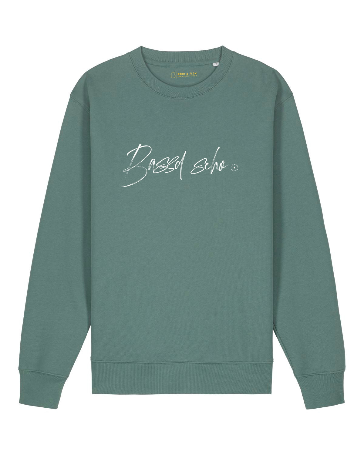BIO CREWNECK-SWEATSHIRT "BASSD SCHO."
